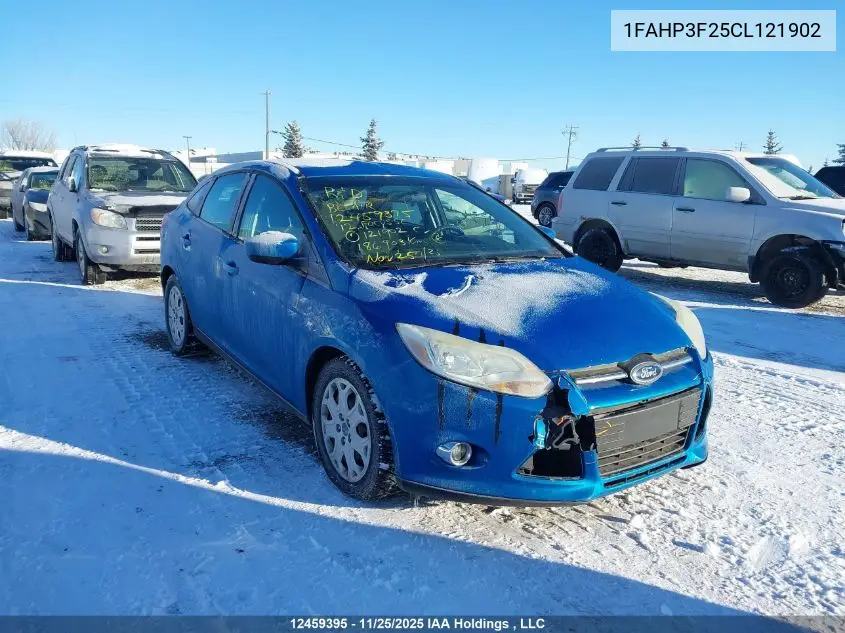 1FAHP3F25CL121902 2012 Ford Focus Se