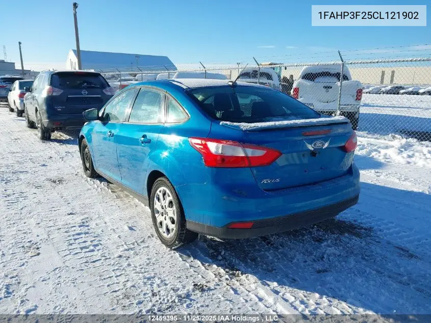 1FAHP3F25CL121902 2012 Ford Focus Se