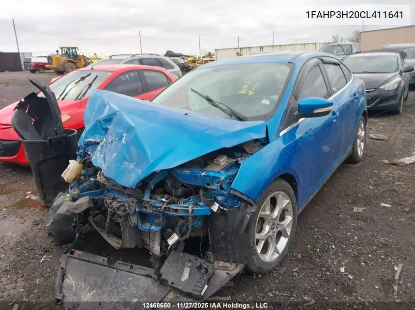 1FAHP3H20CL411641 2012 Ford Focus