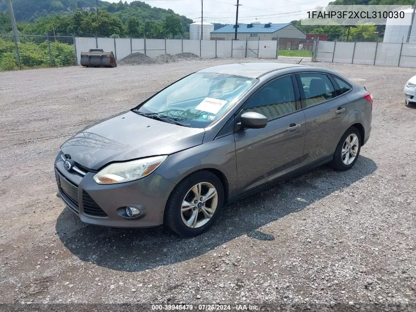 1FAHP3F2XCL310030 2012 Ford Focus Se