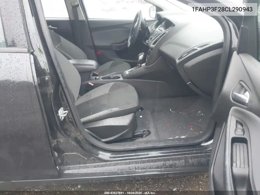 1FAHP3F28CL290943 2012 Ford Focus Se