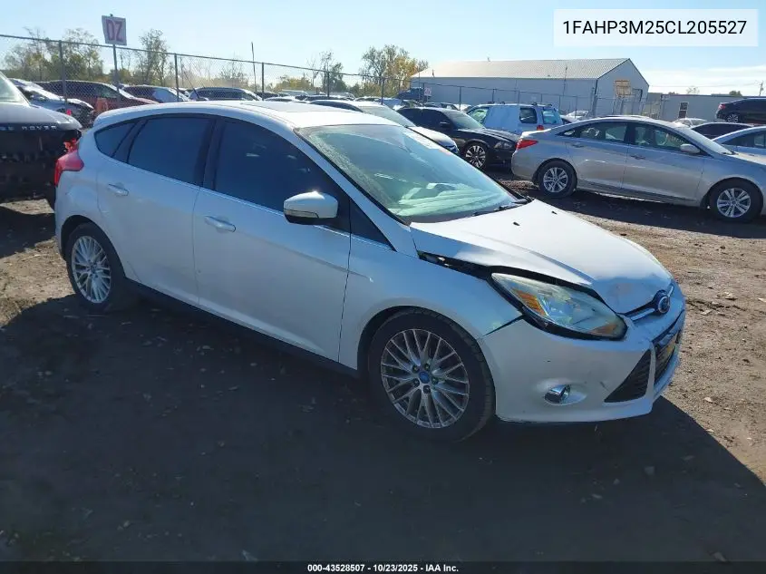 1FAHP3M25CL205527 2012 Ford Focus Sel