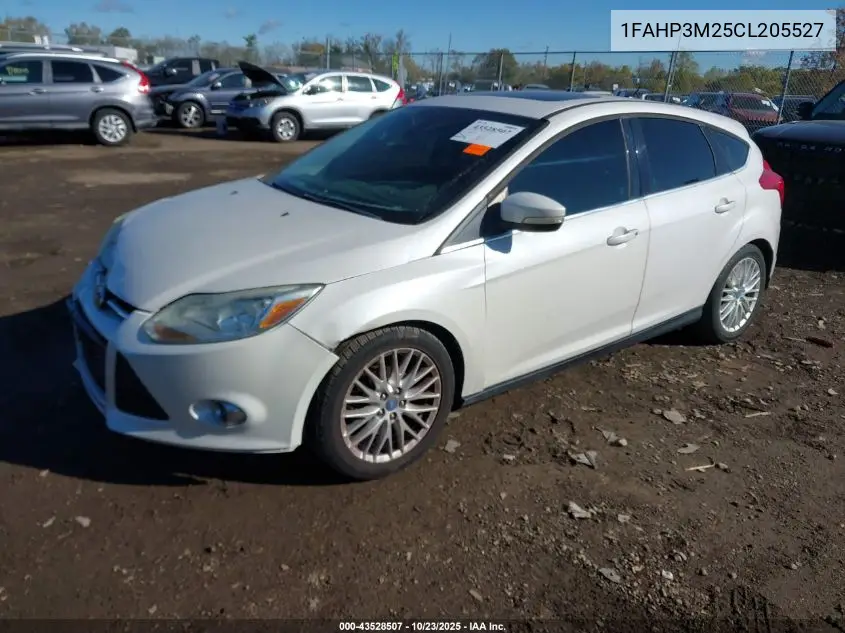 1FAHP3M25CL205527 2012 Ford Focus Sel