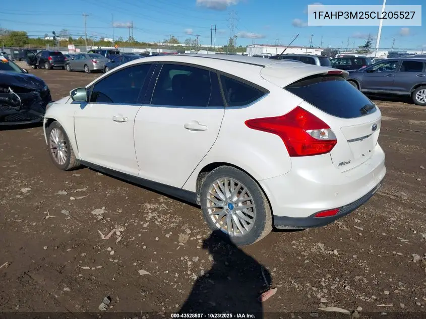 1FAHP3M25CL205527 2012 Ford Focus Sel