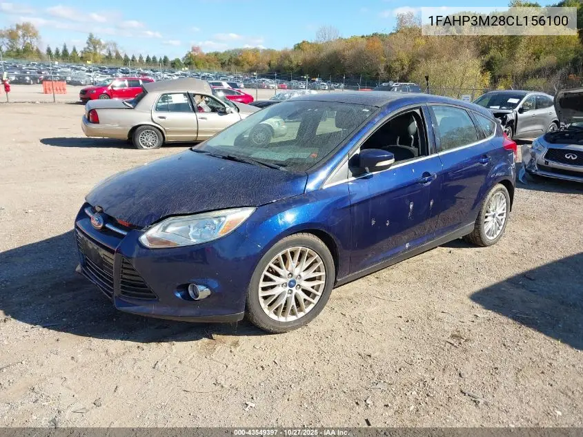 1FAHP3M28CL156100 2012 Ford Focus Sel