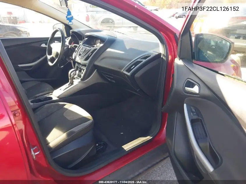 1FAHP3F22CL126152 2012 Ford Focus Se