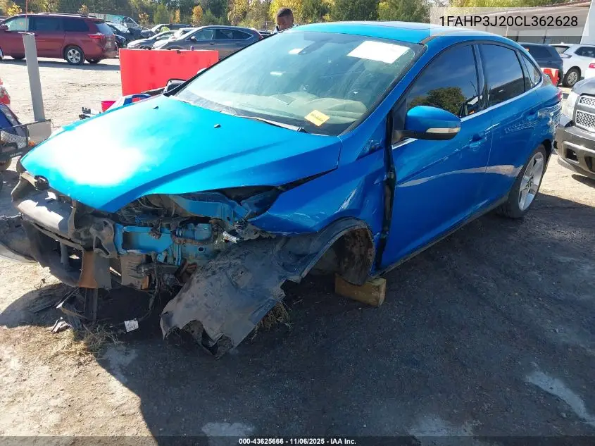 1FAHP3J20CL362628 2012 Ford Focus Titanium