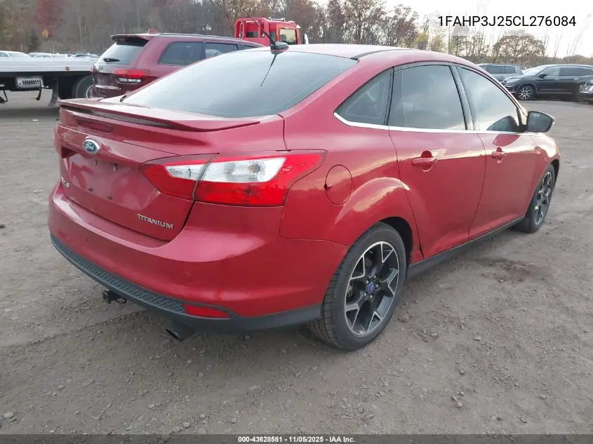 1FAHP3J25CL276084 2012 Ford Focus Titanium
