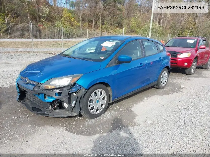 1FAHP3K29CL282193 2012 Ford Focus Se