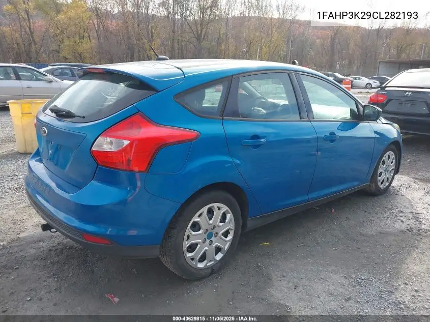 1FAHP3K29CL282193 2012 Ford Focus Se
