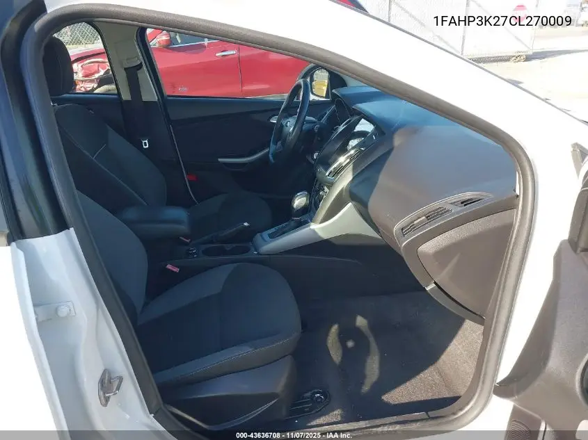 1FAHP3K27CL270009 2012 Ford Focus Se