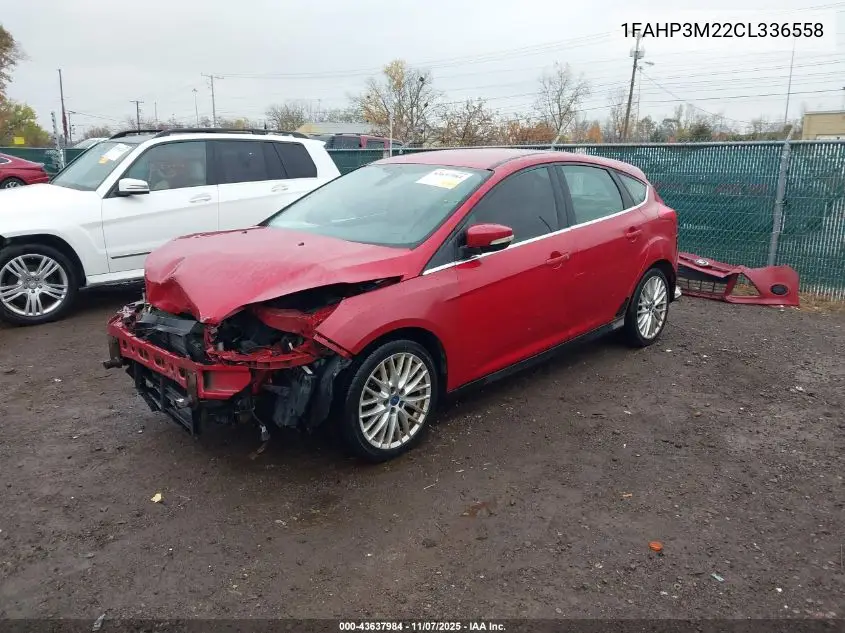 1FAHP3M22CL336558 2012 Ford Focus Sel
