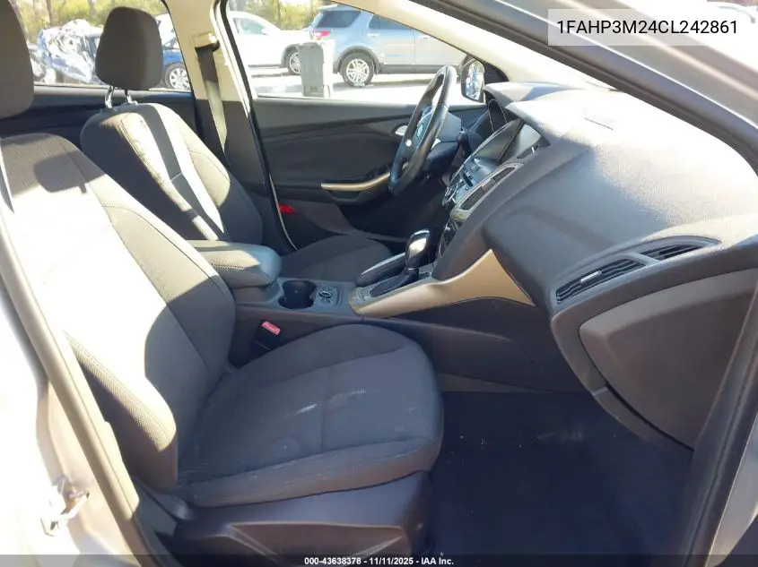 1FAHP3M24CL242861 2012 Ford Focus Sel