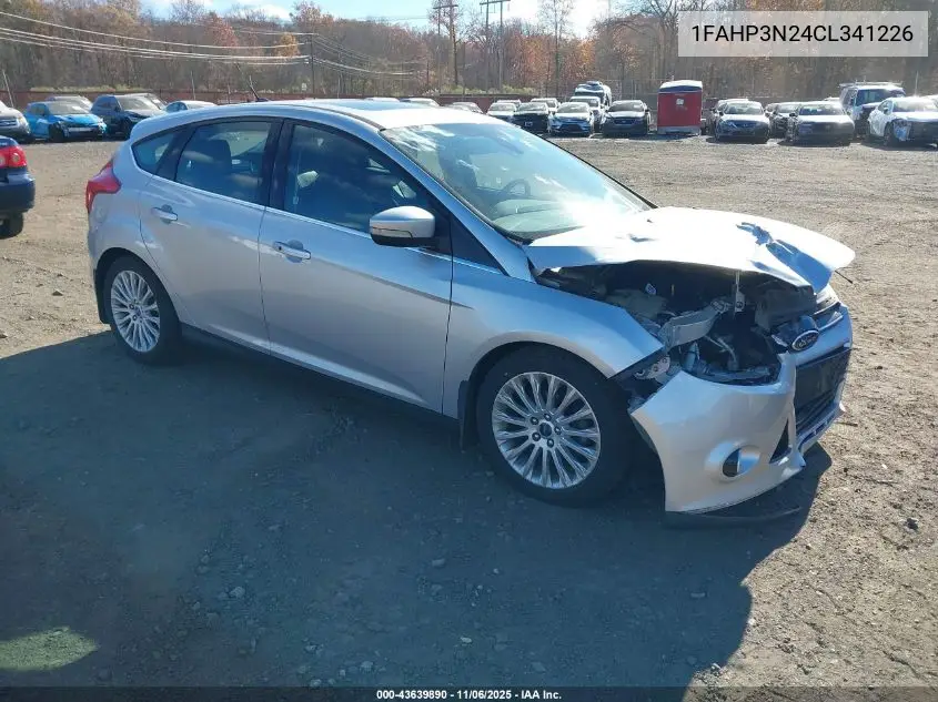 1FAHP3N24CL341226 2012 Ford Focus Titanium