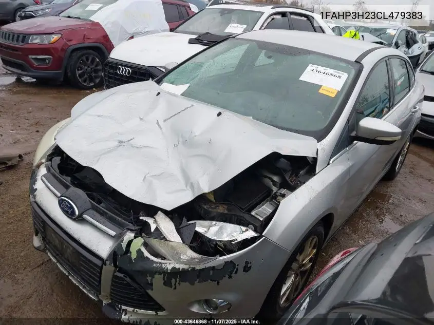 1FAHP3H23CL479383 2012 Ford Focus Sel
