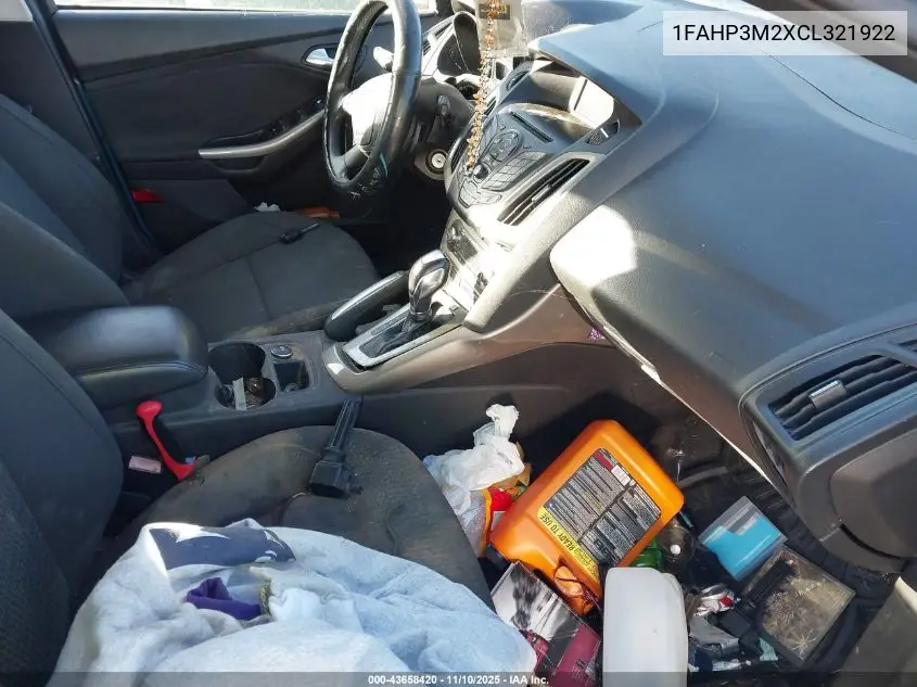 1FAHP3M2XCL321922 2012 Ford Focus Sel