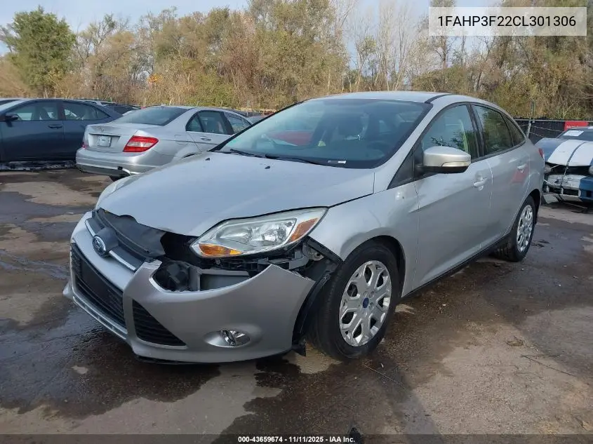 1FAHP3F22CL301306 2012 Ford Focus Se