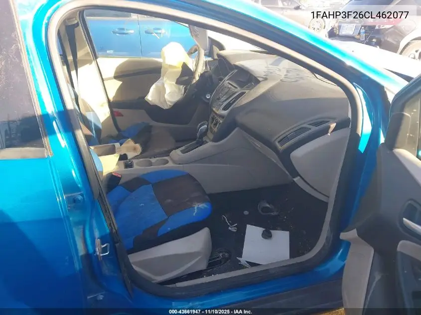 1FAHP3F26CL462077 2012 Ford Focus Se