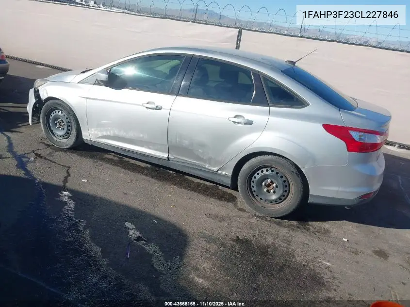 1FAHP3F23CL227846 2012 Ford Focus Se