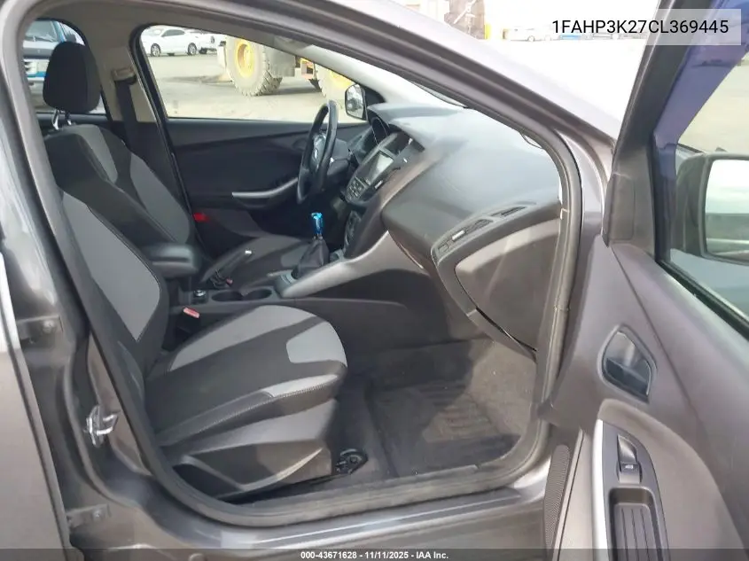 1FAHP3K27CL369445 2012 Ford Focus Se