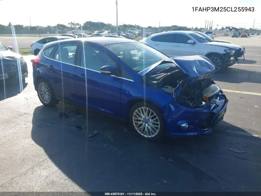 1FAHP3M25CL255943 2012 Ford Focus Sel