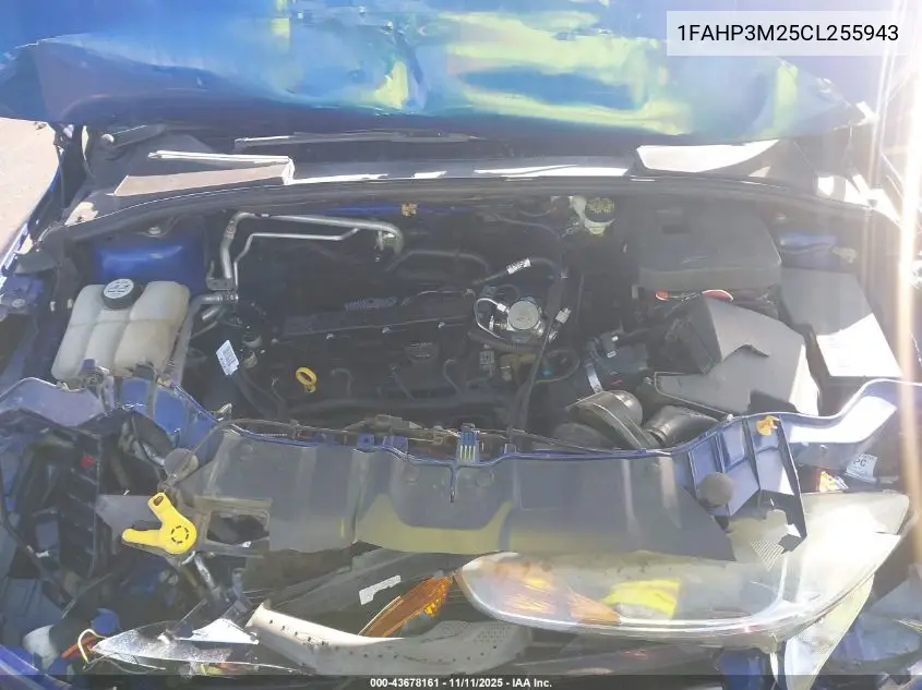 1FAHP3M25CL255943 2012 Ford Focus Sel