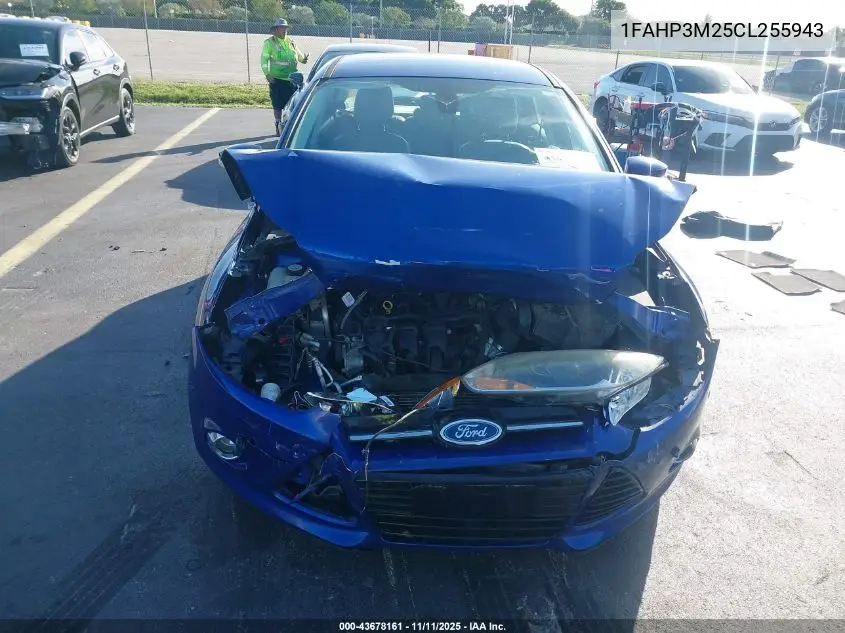 1FAHP3M25CL255943 2012 Ford Focus Sel