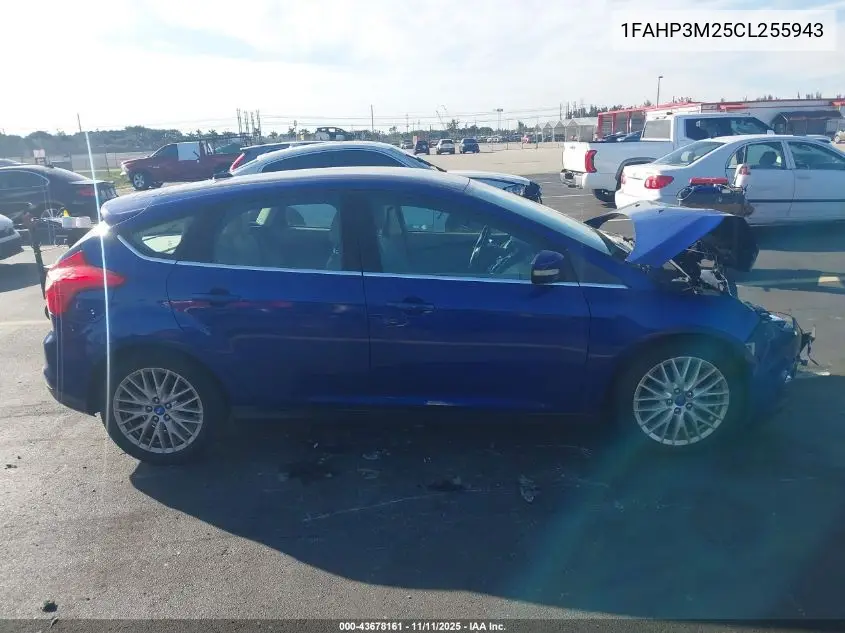 1FAHP3M25CL255943 2012 Ford Focus Sel