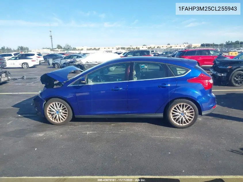 1FAHP3M25CL255943 2012 Ford Focus Sel