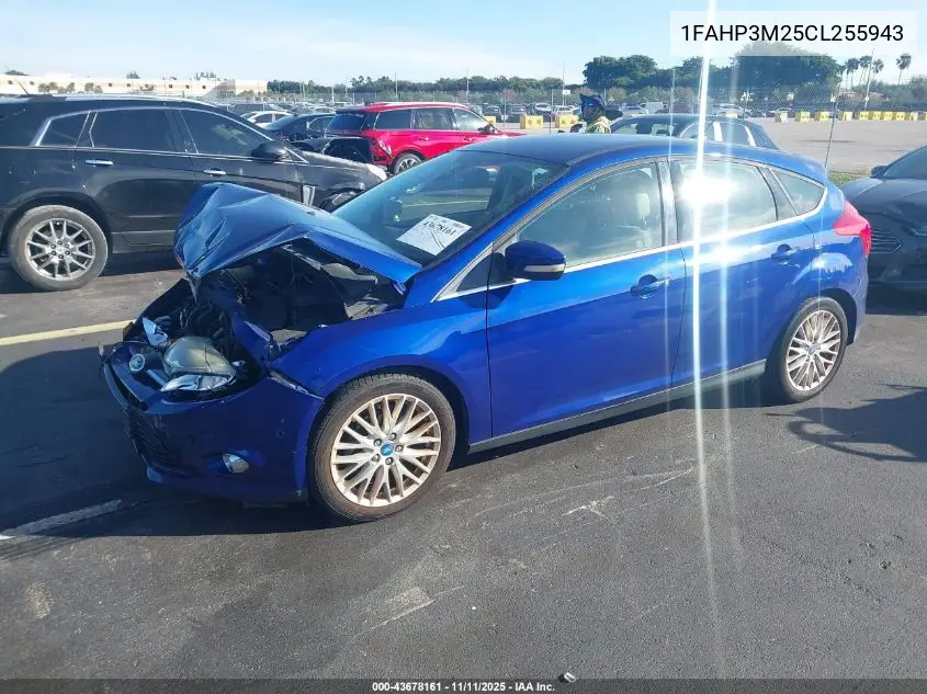1FAHP3M25CL255943 2012 Ford Focus Sel