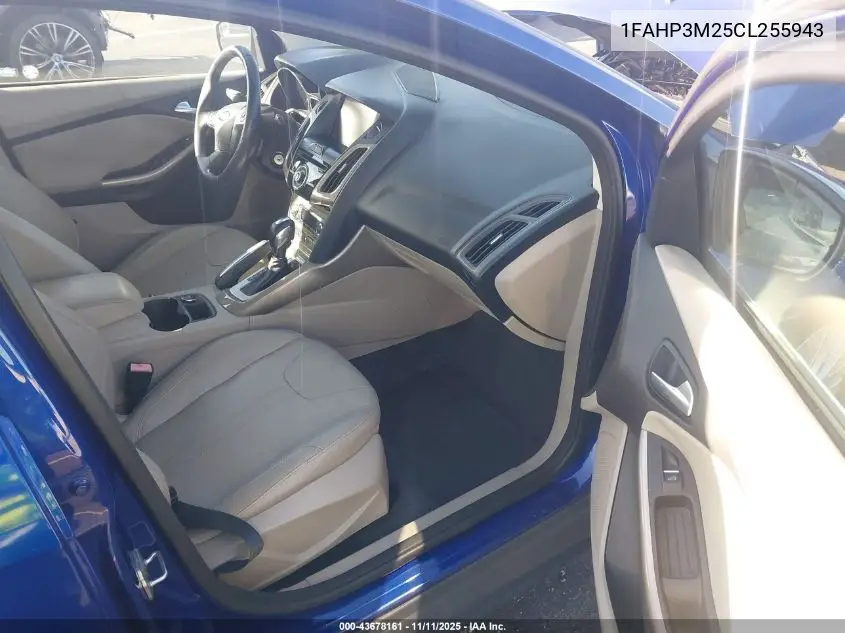 1FAHP3M25CL255943 2012 Ford Focus Sel