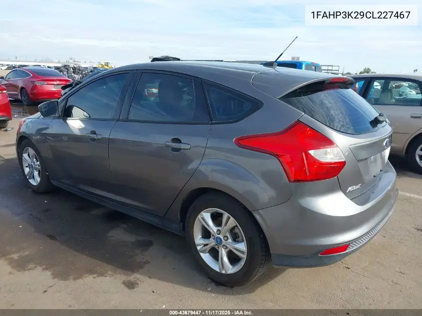 1FAHP3K29CL227467 2012 Ford Focus Se