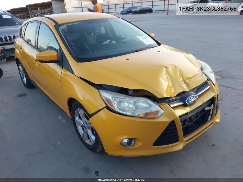 1FAHP3K23CL362766 2012 Ford Focus Se