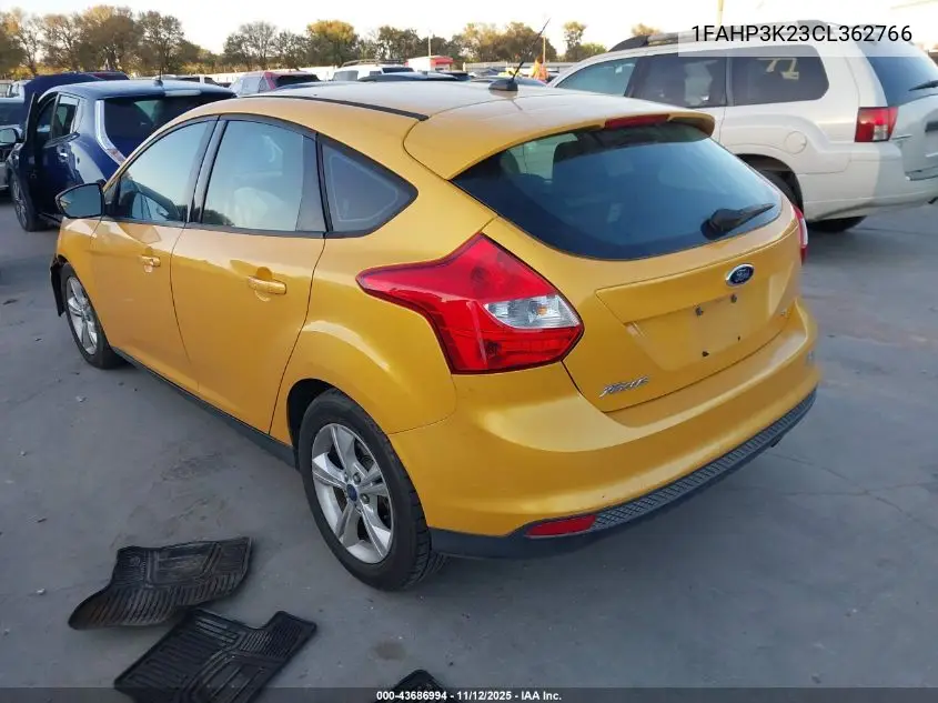 1FAHP3K23CL362766 2012 Ford Focus Se