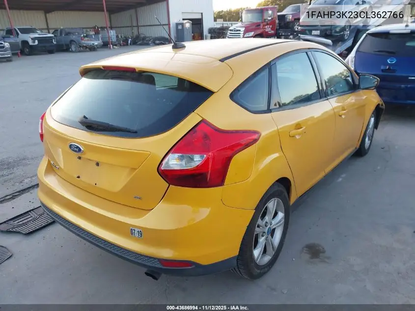 1FAHP3K23CL362766 2012 Ford Focus Se