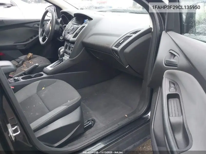 1FAHP3F29CL135950 2012 Ford Focus Se