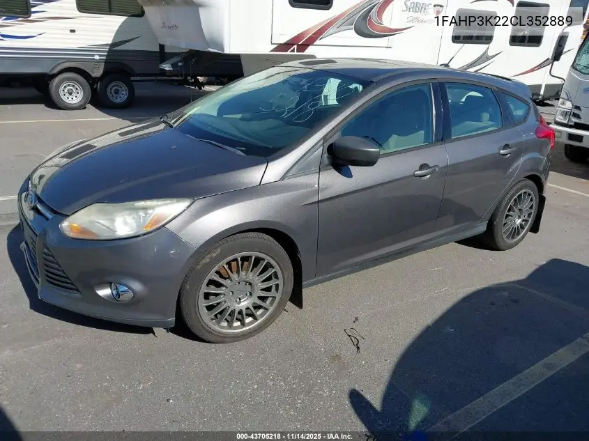 1FAHP3K22CL352889 2012 Ford Focus Se
