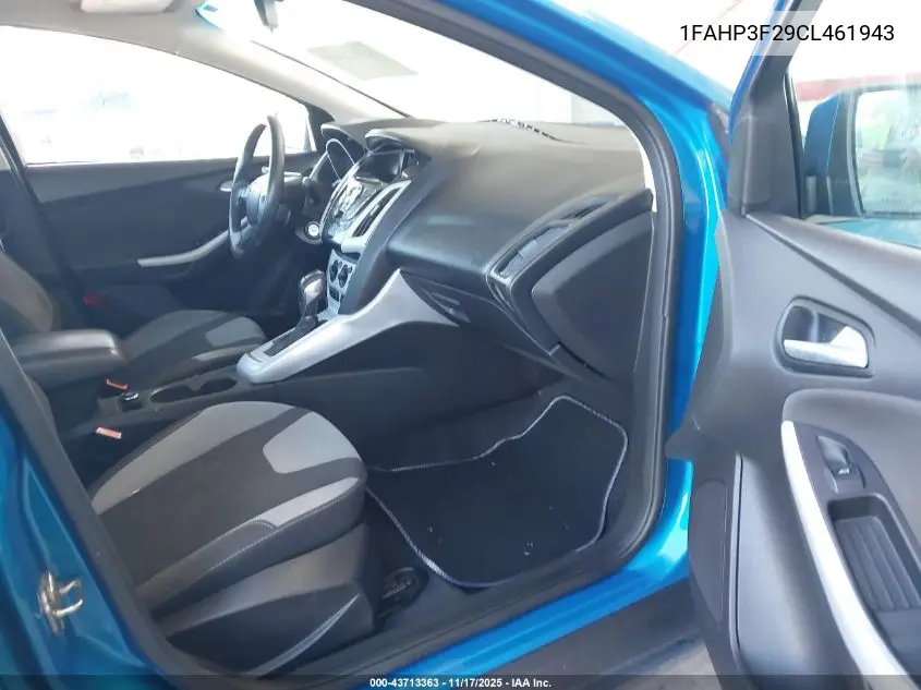 1FAHP3F29CL461943 2012 Ford Focus Se