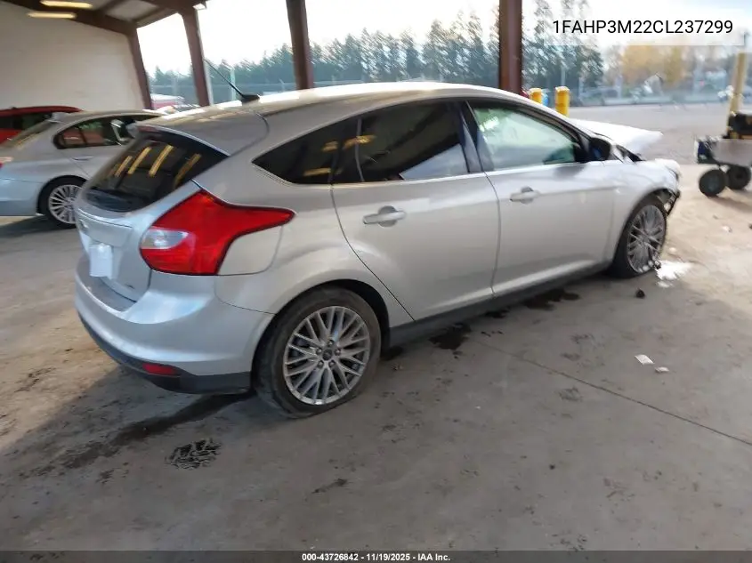 1FAHP3M22CL237299 2012 Ford Focus Sel