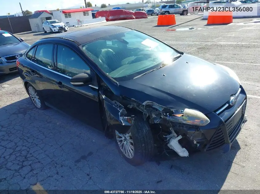 1FAHP3J23CL356080 2012 Ford Focus Titanium