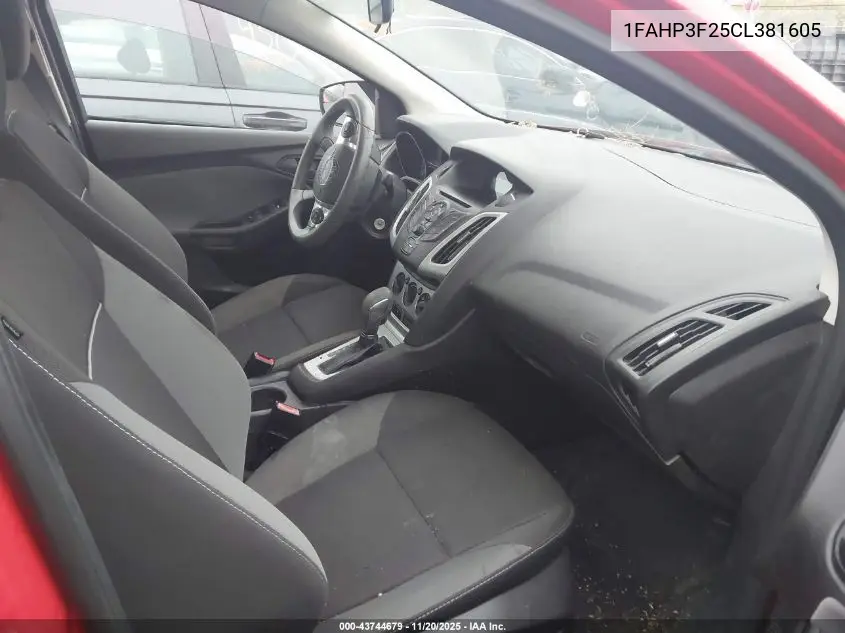 1FAHP3F25CL381605 2012 Ford Focus Se