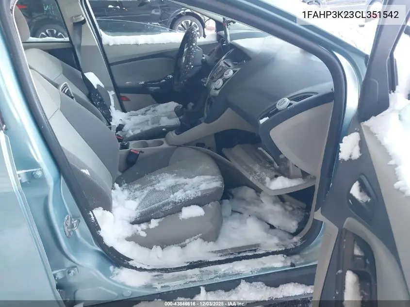 1FAHP3K23CL351542 2012 Ford Focus Se