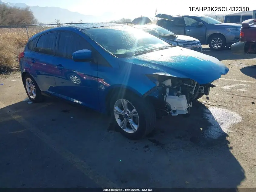 1FAHP3K25CL432350 2012 Ford Focus Se