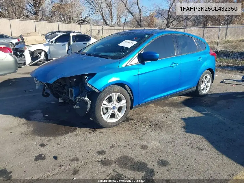 1FAHP3K25CL432350 2012 Ford Focus Se
