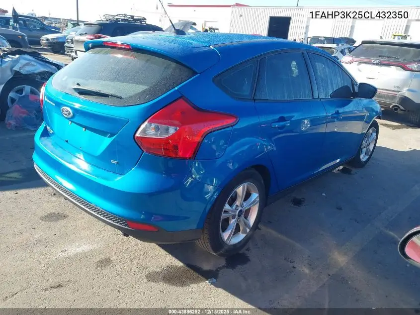 1FAHP3K25CL432350 2012 Ford Focus Se