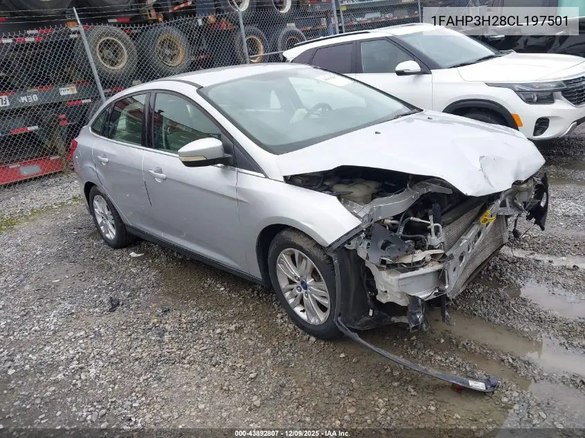 1FAHP3H28CL197501 2012 Ford Focus Sel
