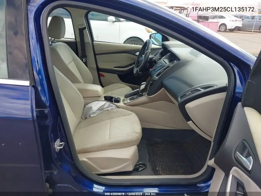 1FAHP3M25CL135172 2012 Ford Focus Sel