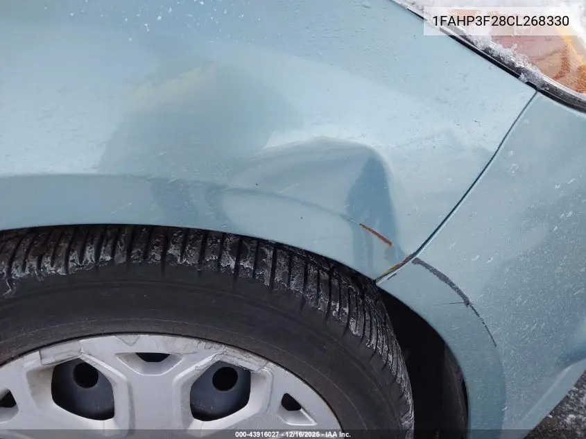 1FAHP3F28CL268330 2012 Ford Focus Se