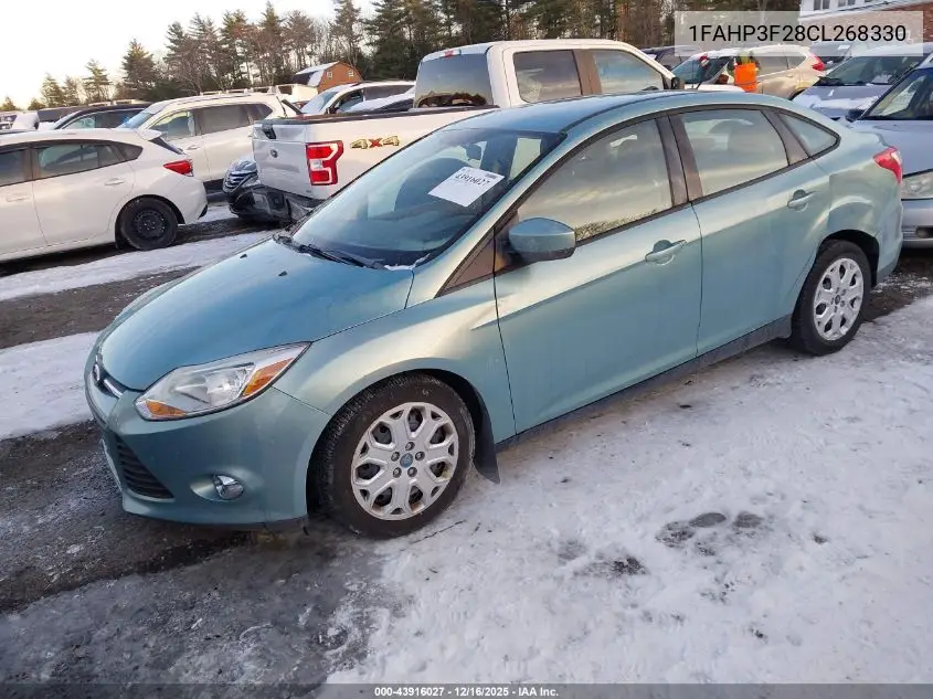 1FAHP3F28CL268330 2012 Ford Focus Se