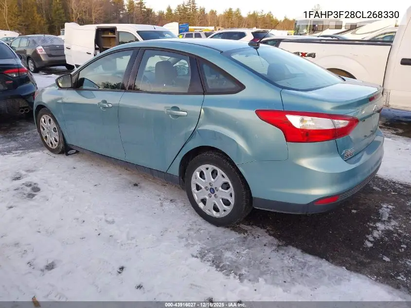 1FAHP3F28CL268330 2012 Ford Focus Se